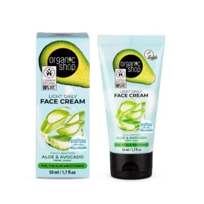 Лесна дневна крема за лице од авокадо и алое - 50 мл.