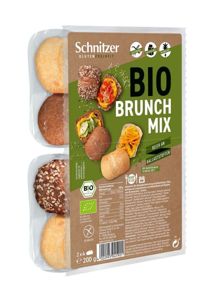 Органски безглутенски микс од лебчиња - 200 гр.