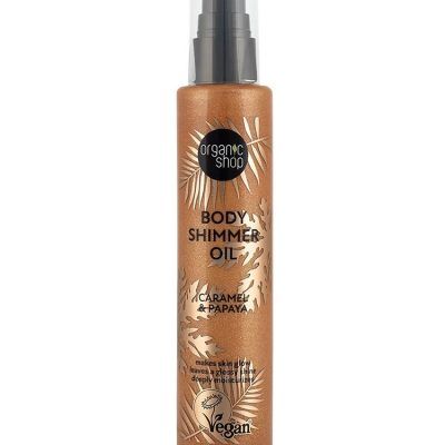 Масло со светки за тело од карамела и папаја - 100 мл.