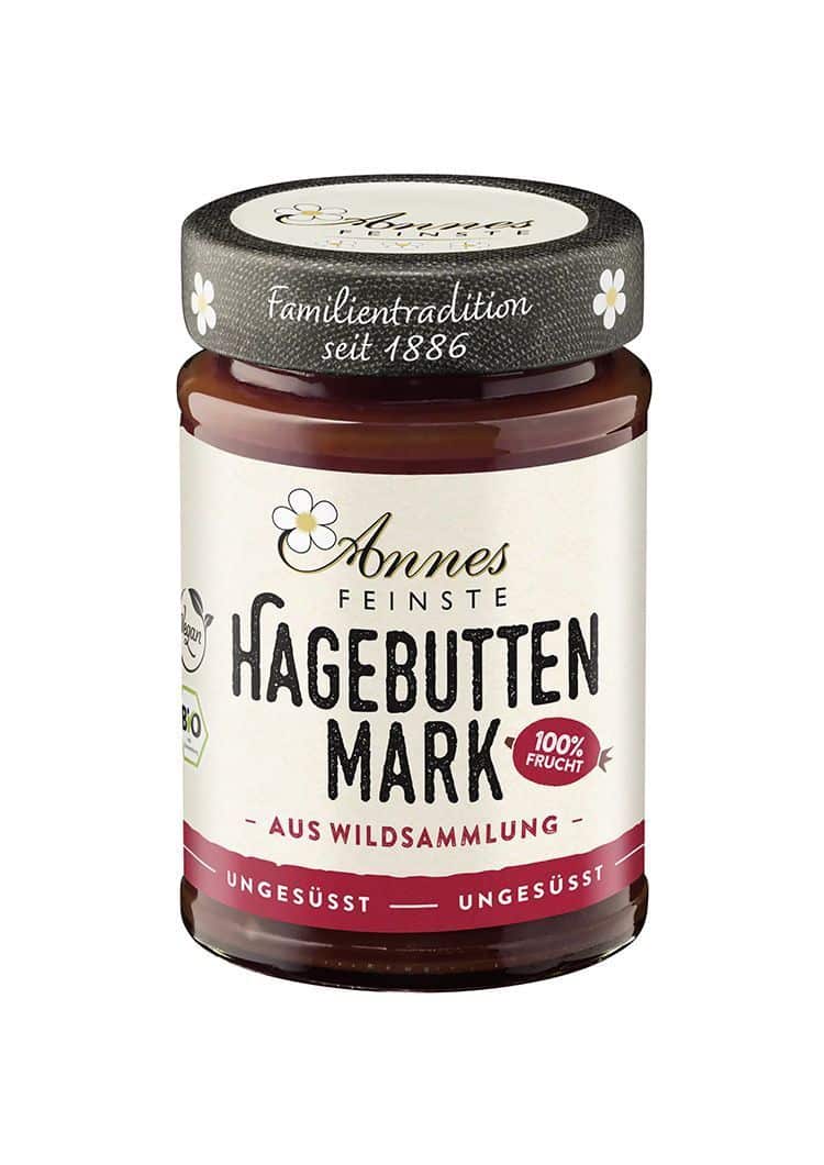 Органско 100% овошно пире од шипинка без додадени шеќери - 190 гр.