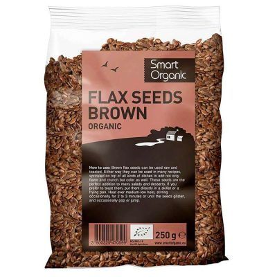 Органско кафено ленено семе - 250 гр.