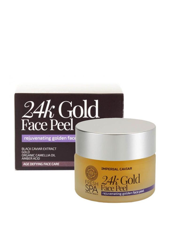 24 каратен златен пилинг за регенерација за сите типови на кожа - 50 мл.