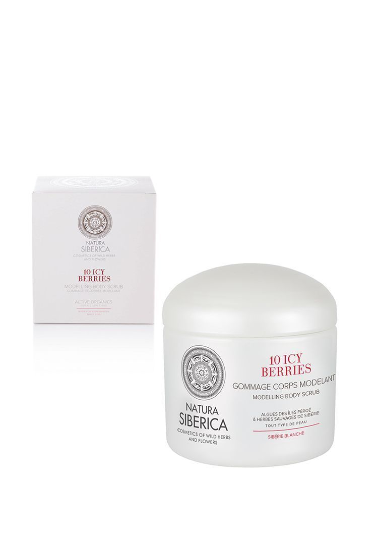 Моделирачки пилинг за тело со 10 видови на сибирски бобинки - 370 мл.