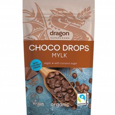 Органски зрна од млечно чоколадо - 200 гр.