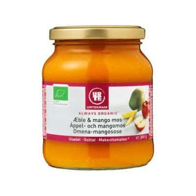 Органска каша од јаболко и манго без додаден шеќер - 360 гр.