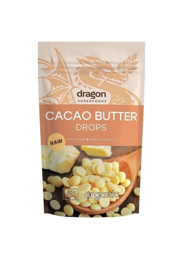 Органски зрна од какао путер - 200 гр.