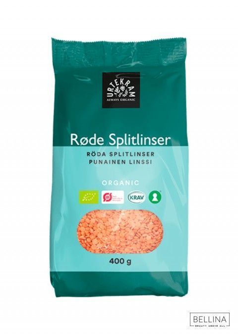 Органска црвена леќа - 400 гр.