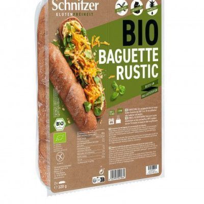 Органски безглутенски багет со брашно од ленено семе - 320 гр.