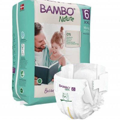 Органски бебешки пелени XXL 6 - x20