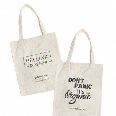 Платнена брендирана торба х1