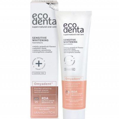 Паста за сензитивни заби и непца за белеење без флуорид - 100 мл.