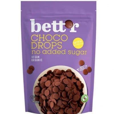 Органски зрна од чоколадо без додадени шеќери - 200 гр.