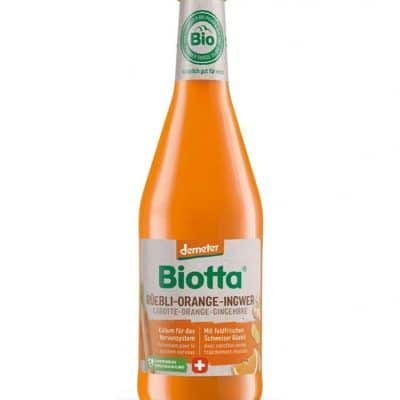 Органски сок од морков, портокал и ѓумбир - 500 мл.