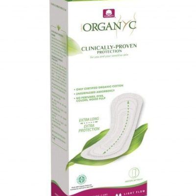 Секојдневни органски влошки Maxi flat - x20