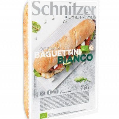 Органски безглутенски мини багети со брашно од пченка - 2х100 гр.