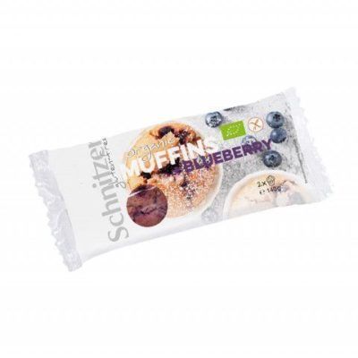 Органски безглутенски мафини со боровница - 140 гр.