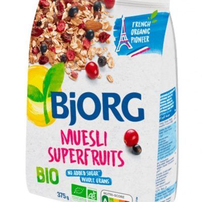 Органски мусли со мешавина од овошје - 375 гр.