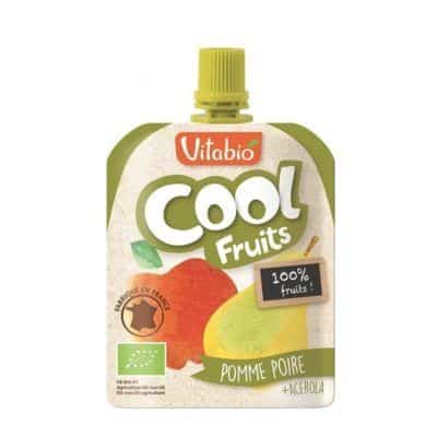 Органско пире од јаболко и крушка со ацерола за 3+ години - 90 гр.