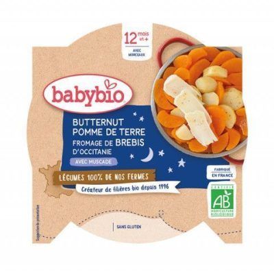 Органски безглутенски ноќен оброк од тиква, компир и овчо сирење со морско оревче за 12+ месеци - 23