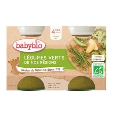 Органска безглутенска каша од мешан зеленчук без додадено млеко и сол за 4+ месеци - 2х130 гр.