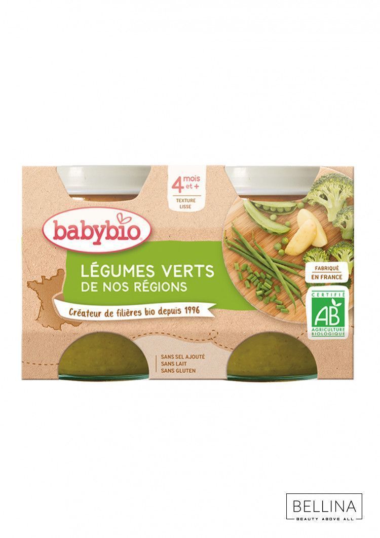 Органска безглутенска каша од мешан зеленчук без додадено млеко и сол за 4+ месеци - 2х130 гр.