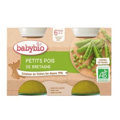 Органска безглутенска каша од грашок без додадено млеко и сол за 4+ месеци - 2х130 гр.