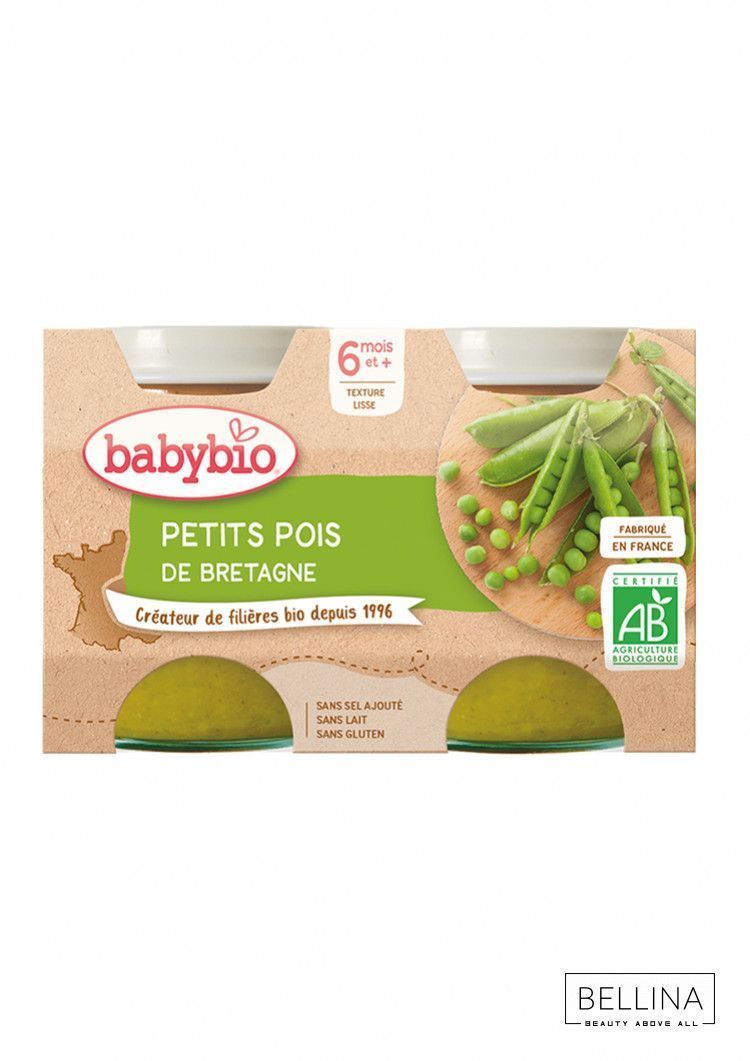 Органска безглутенска каша од грашок без додадено млеко и сол за 4+ месеци - 2х130 гр.