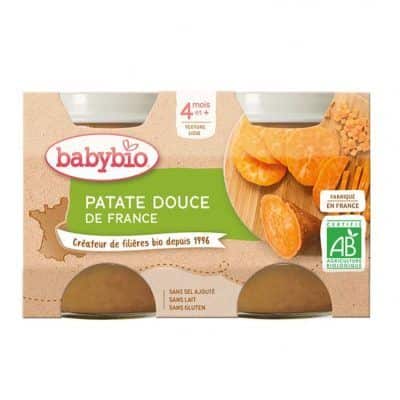 Органска безглутенска каша од сладок компир без додадено млеко и сол за 4+ месеци - 2х130 гр.