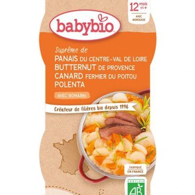 Органски безглутенски оброк од пашканат, тиква, палента, месо од патка и рузмарин без додено млеко и