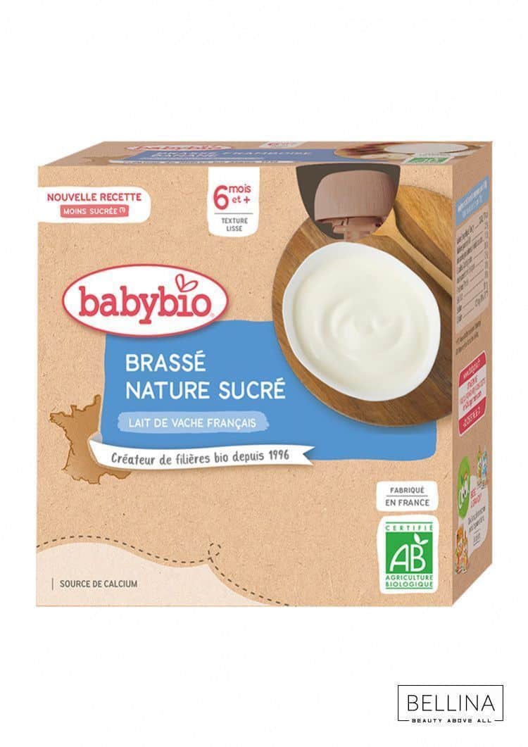 Органско пире од густ јогурт од кравјо млеко за 6+ месеци - 4х85 гр.