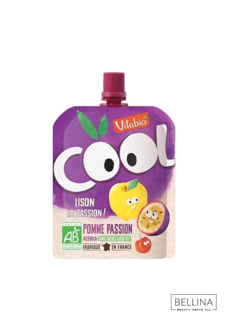 Органско пире од јаболко и маракуја со ацерола за 3+ години - 90 гр.