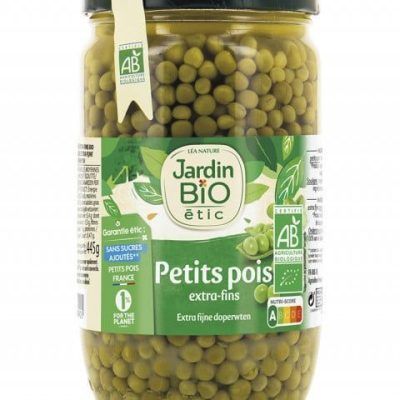 Органски грашок без додаден шеќер - 660 гр.