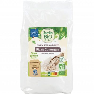 Органско безглутенско полуинтегрално брашно од ориз - 400 гр.