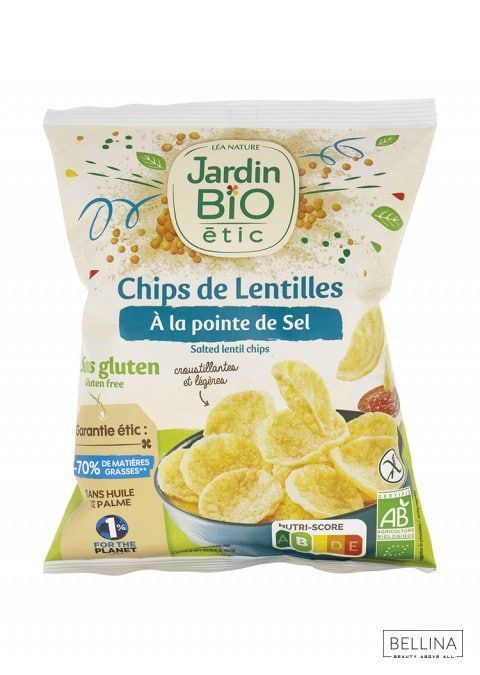 Органски чипс од леќа со сол - 50 гр.