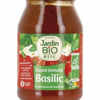 Органски сос од домати со босилек - 510 гр.
