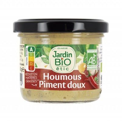 Органски хумус од наут со блага црвена пиперка - 110 гр.