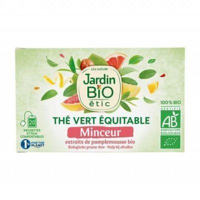 Органски зелен чај со лимон и црна рибизла за слабеење - 30 гр.