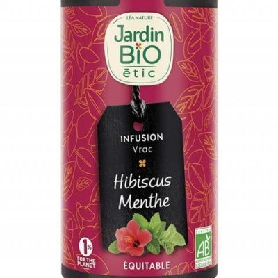 Органски чај од хибискус и нане - 90 гр.