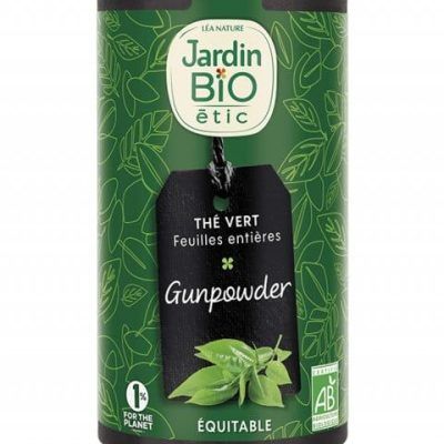 Органски зелен чај Gunpowder - 120 гр.