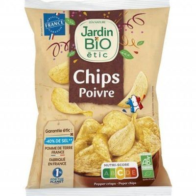 Органски чипс од компир со бибер - 100 гр.