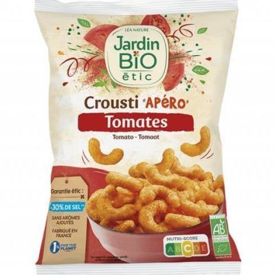 Органски флипс од пченка со домати - 85 гр