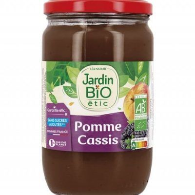 Органски компот од јаболко и црна рибизла - 680 гр.