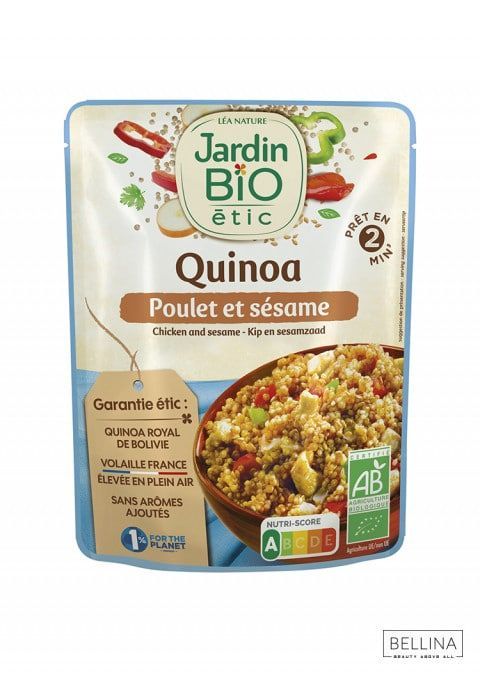 Органска инстант киноа со пилешко и сусам - 250 гр.