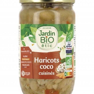 Органски приготвен кокосов грав со зеленчук - 680 гр.