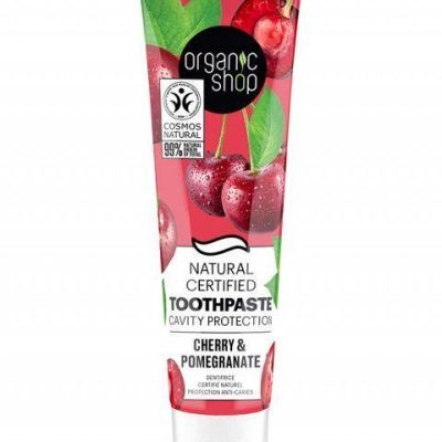 Паста за заби за заштита од кариес од цреша и калинка - 100 гр.