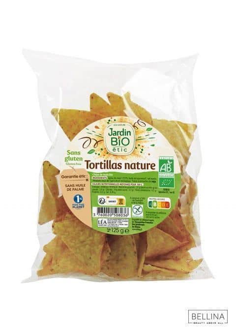 Органски безглутенски тортиља чипс со сол - 125 гр.