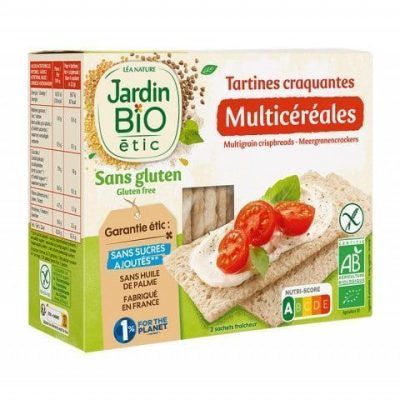 Органски безглутенски крцкави галети од житарки - 150 гр.