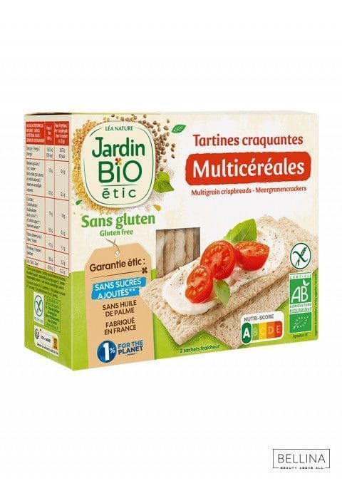 Органски безглутенски крцкави галети од житарки - 150 гр.