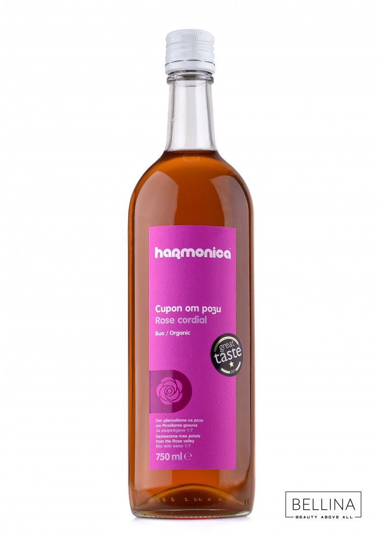 Органски сируп од роза - 750 мл.