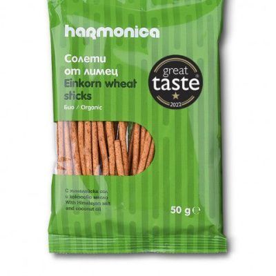 Органски соленки од емер пченица - 50 гр.